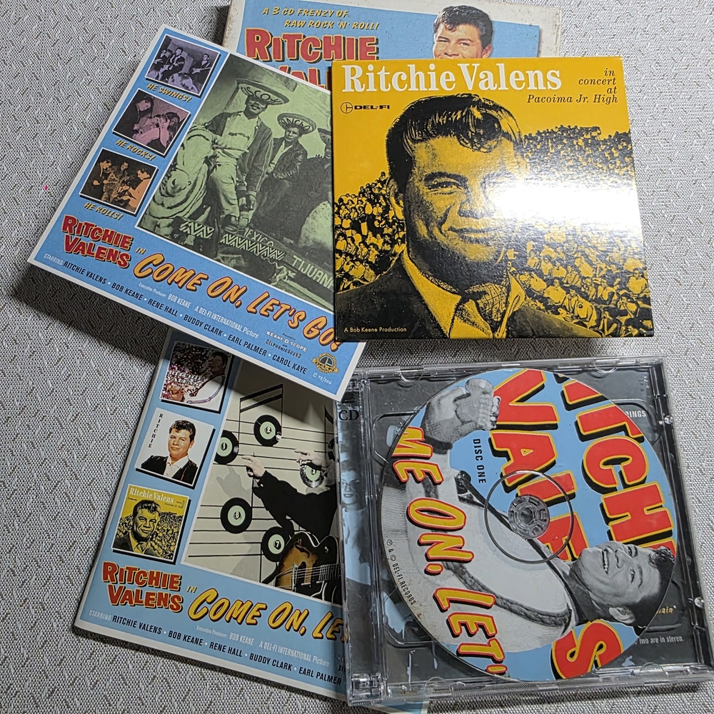 Ritchie Valens Vinyl and CD Collection